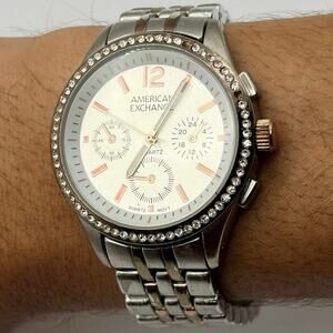 Silver American Exchange Men’s Watch